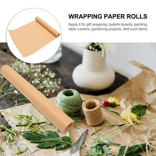 Brown Paper Roll 15”✖️400, Brown Wrapping Paper,Wrapping Paper,Craft Paper,Packing  Paper For Moving,Gift Wrapping,Wall Art,Table Runner,Floor Covering.
