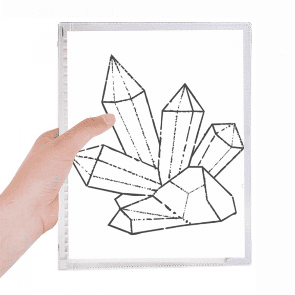 brown star crystal universe fantasy notebook loose diary refillable journal statiry
