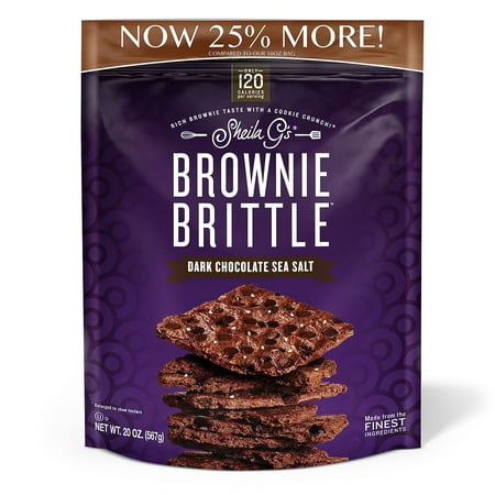 brownie brittle, dark chocolate sea salt (20 oz.)