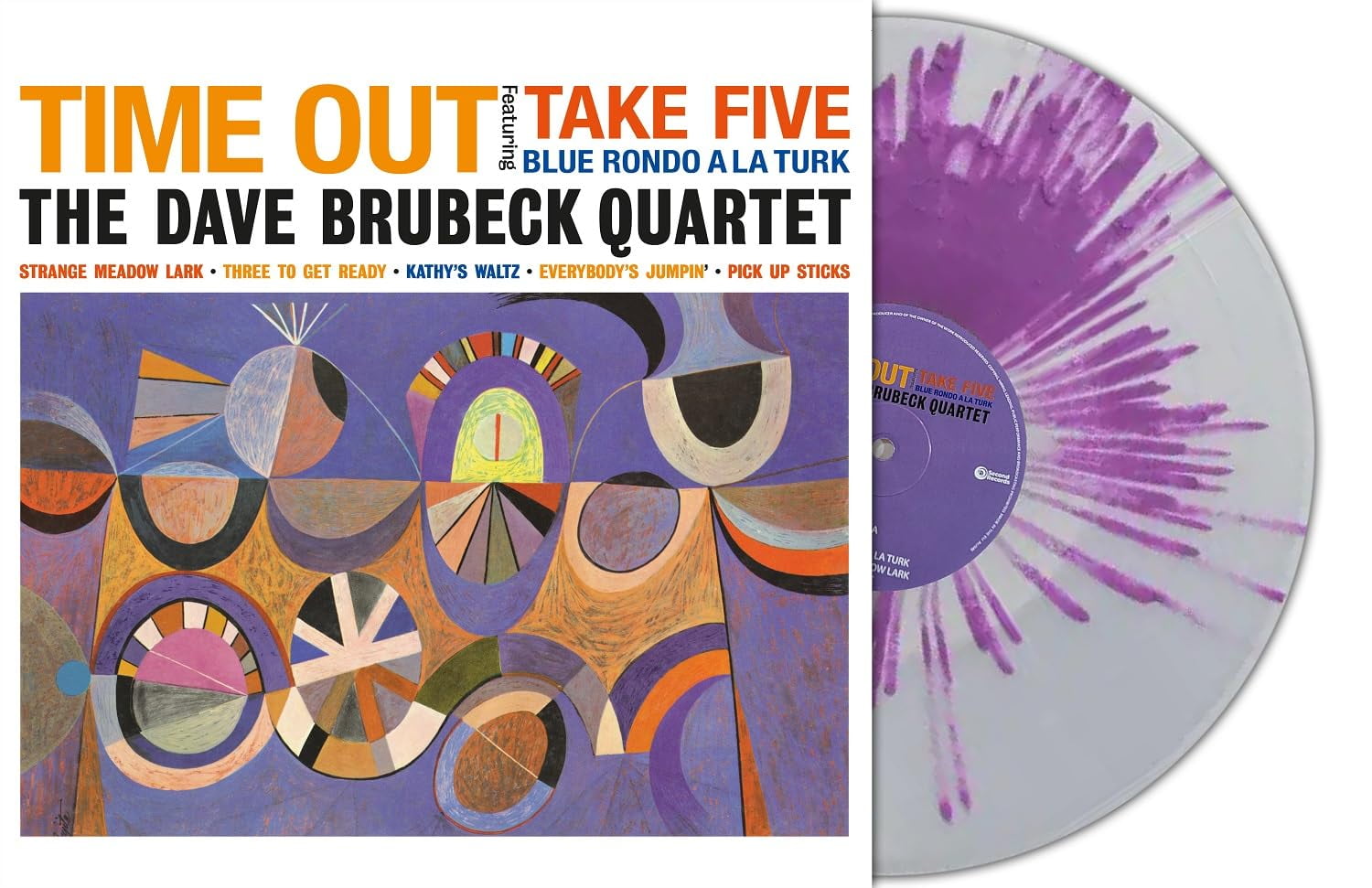 Dave Brubeck Vinile Dave Brubeck Quartet - Time Out (Clear/Purple Splatter Vinyl (Vinyl Record)