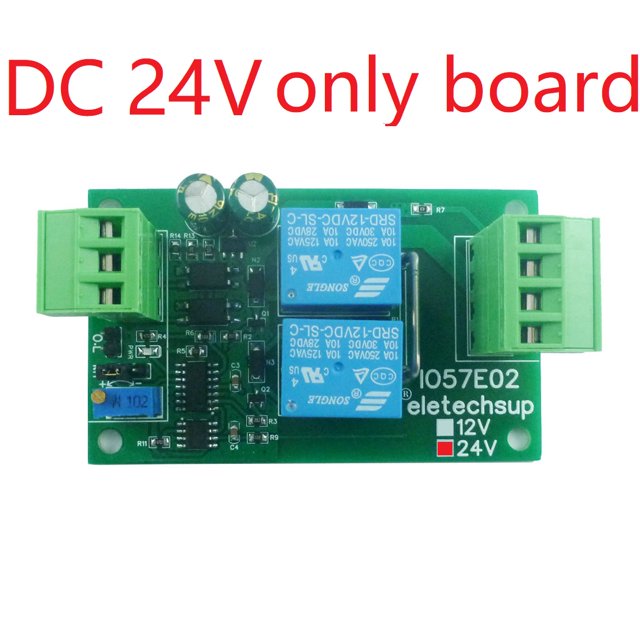 brushed dc motor overload overcurrent short circuit protector board