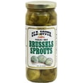 brussels sprouts, pickled, mild, 16oz. glass jar