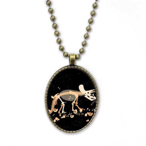 bs b miniature dinosaur necklace vintage chain bead pendant jewelry collection