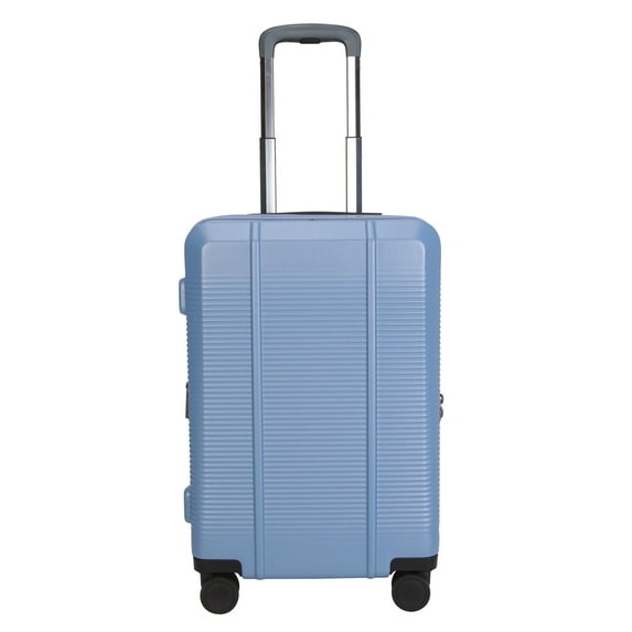 btL 20-inch Carry-On Expandable Hardside Upright Luggage With 360 Spinner Wheels and Divider Pockets, Blue Shadow