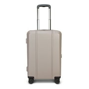 btL 20-inch Carry-On Expandable Hardside Upright Luggage With 360-Spinner Wheels and Divider Pockets, Taupe