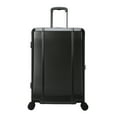 thumbnail image 1 of btL 24-inch Checked Expandable Hardside Upright Luggage With 360-Spinner Wheels and Divider Pockets, Black, 1 of 21