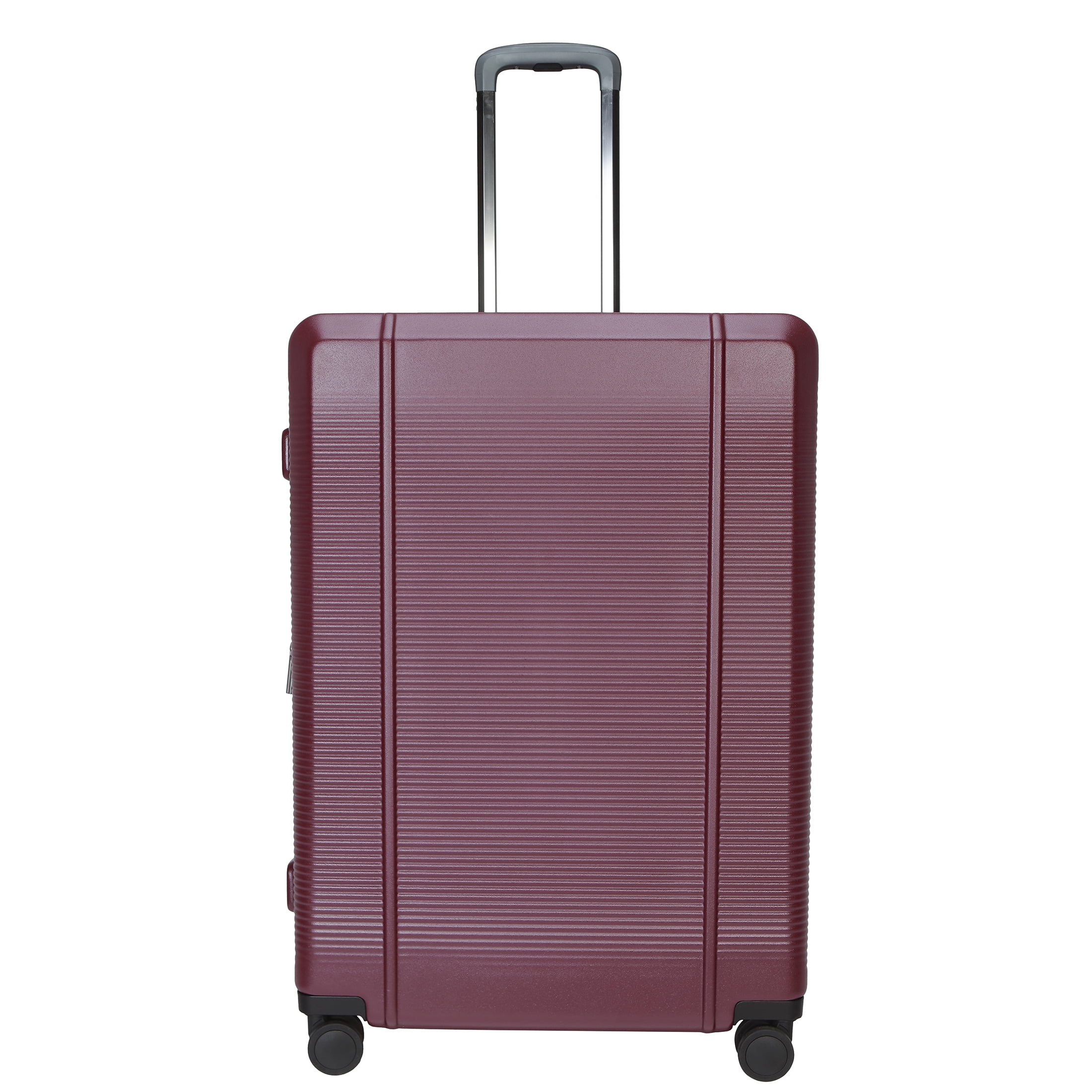 btL 24-inch Checked Expandable Hardside Upright Luggage With 360 ...