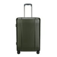 thumbnail image 1 of btL 28-inch Checked Expandable Hardside Upright Luggage With 360 Spinner Wheels and Divider Pockets, Green, 1 of 14