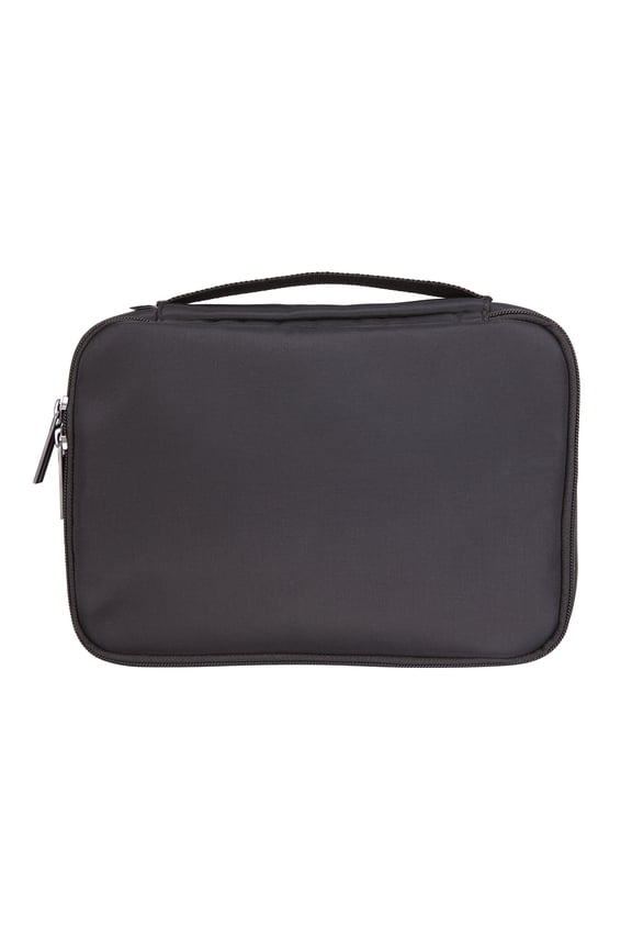 Recycled Nylon Toiletry Kit with Interior Pockets for Travel