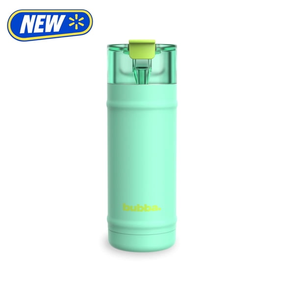 Bubba Water Bottle, 18 Oz, Stainless Steel, Vacuum Insulated Leakproof, DualSip 2-Way Lid, Tropical Eclipse