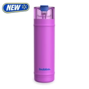 Bubba 24oz DualSip Insulated Stainless Steel Water Bottle with Straw & Sip Lid, Moodbooster Purple/Blue