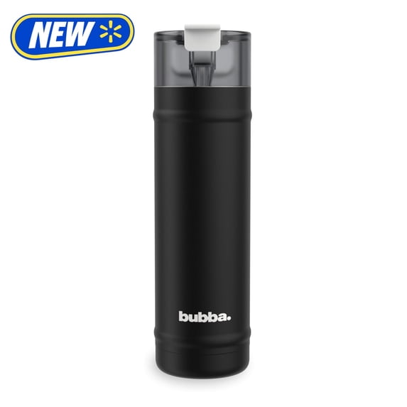 Bubba Water Bottle, 24 Oz, Stainless Steel, Vacuum Insulated Leakproof, DualSip 2-Way Lid, Office Siren