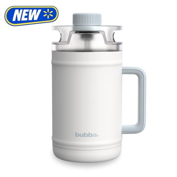 Bubba Water Keg, 52 Oz, Stainless Steel, Vacuum Insulated Leakproof With Side Handle, DualSip 2-Way Lid, Fresh Kicks