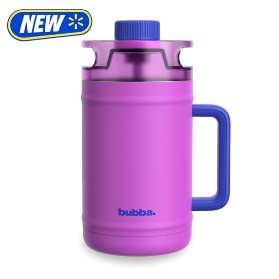 Bubba Water Keg, 52 Oz, Stainless Steel, Vacuum Insulated Leakproof With Side Handle, DualSip 2-Way Lid, Moodbooster