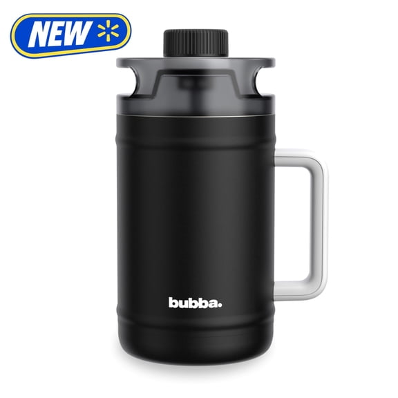 bubba Water Keg, 52 Oz, Stainless Steel, Vacuum Insulated Leakproof With Side Handle, DualSip 2-Way Lid, Office Siren