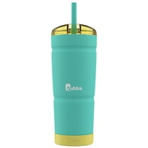bubba Envy S Insulated Stainless-Steel Tumbler with Straw and Bumper, in Teal 24 Oz., Rubberized