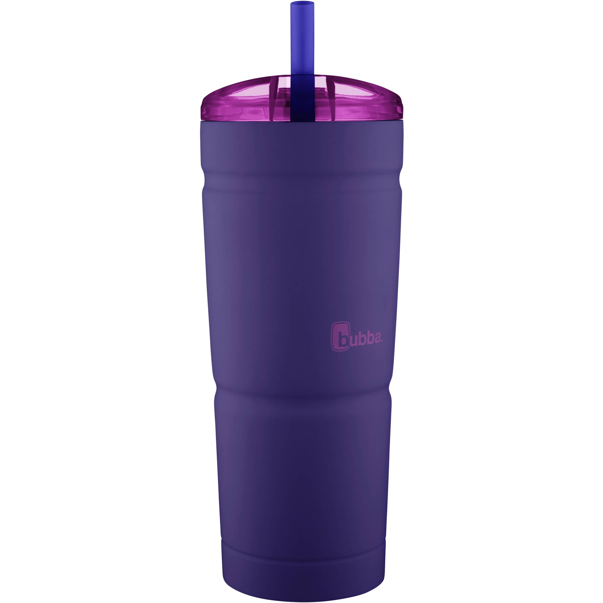 bubba Envy S Stainless Steel Tumbler with Straw Matte Purple, 24 fl oz. 