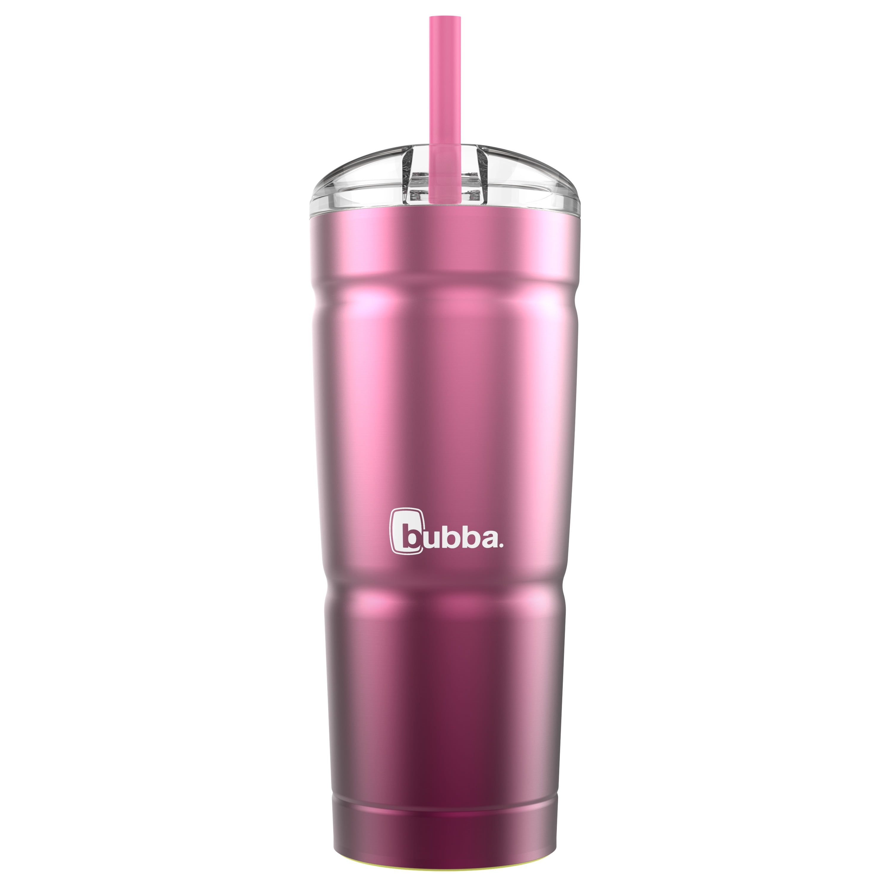 bubba Envy S Stainless Steel Tumbler with Straw, Pink Ombre, 24 fl oz.
