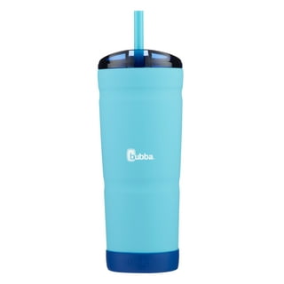 Tupperware 24-oz Insulated Tumbler Hot Cold On-the-Go COOL AQUA BLUE w –  Plastic Glass and Wax ~ PGW