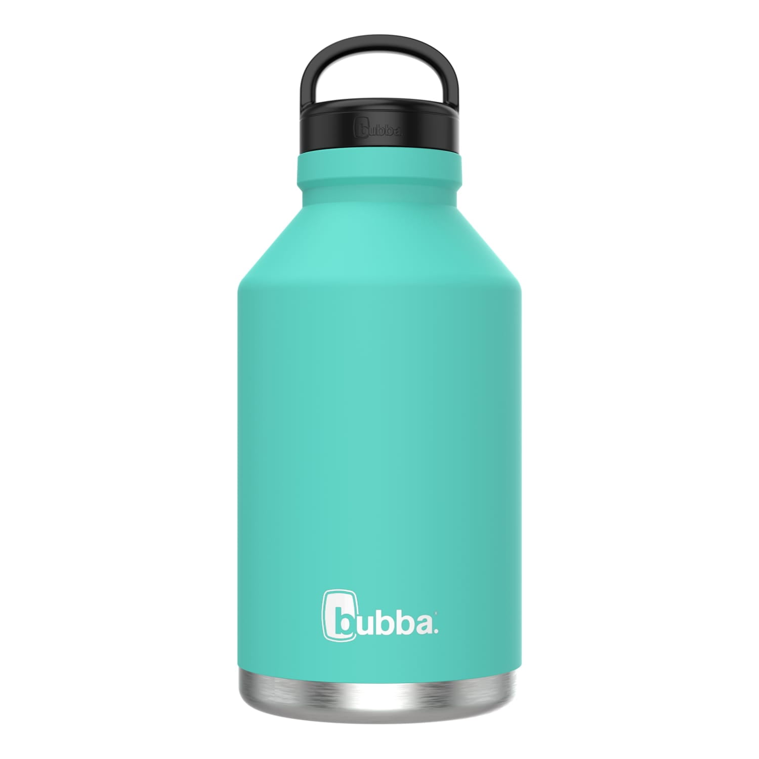 bubba Trailblazer Insulated Stainless Steel Growler with Wide Mouth Lid, 64oz., Rubberized