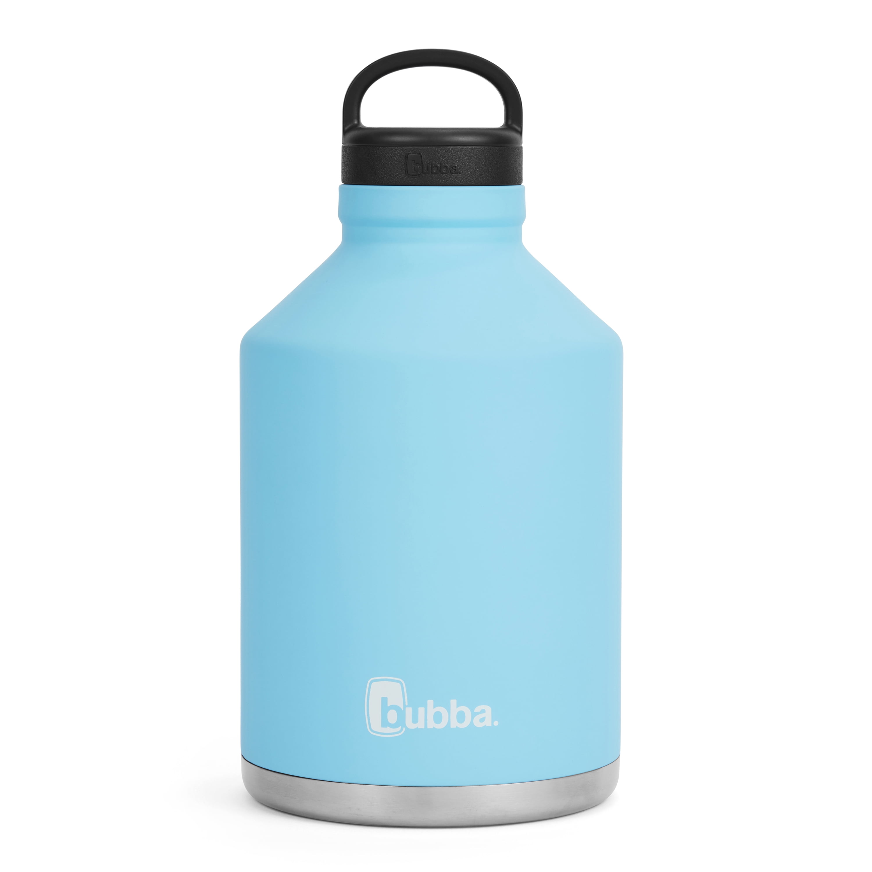 bubba Trailblazer, Vacuum-Insulated Stainless Steel Water Bottle with Push  Button Lid, 24 oz., Very Berry Blue