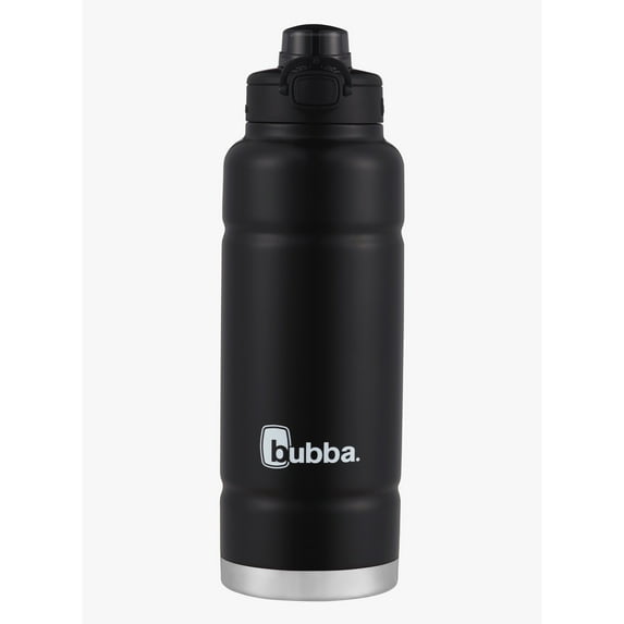 bubba Trailblazer Insulated Stainless Steel Water Bottle with Push Button Lid, 40 oz., Licorice