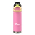 thumbnail image 1 of bubba Trailblazer Stainless Steel Water Bottle, Straw Lid Rubberized Pink, 24 fl oz., 1 of 11
