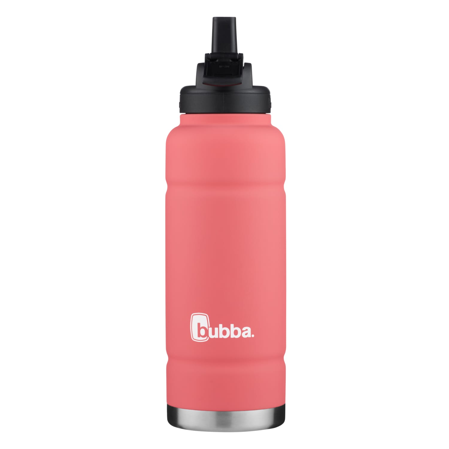 bubba Stainless Steel Trailblazer Water Bottle with Straw, Rubberized Electric Berry, 40oz.