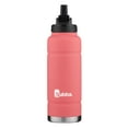 thumbnail image 1 of bubba Stainless Steel Trailblazer Water Bottle with Straw, Rubberized Electric Berry, 40oz., 1 of 5