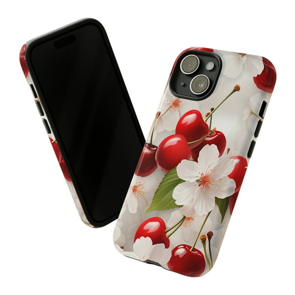 bubble cherry phones cases