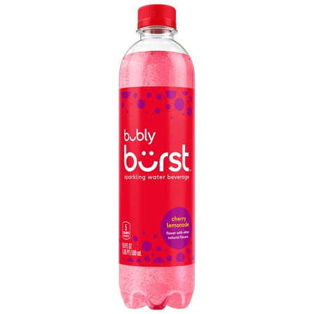 bubly Burst Sparkling Water Cherry Lemonade 16.9 Fl Oz
