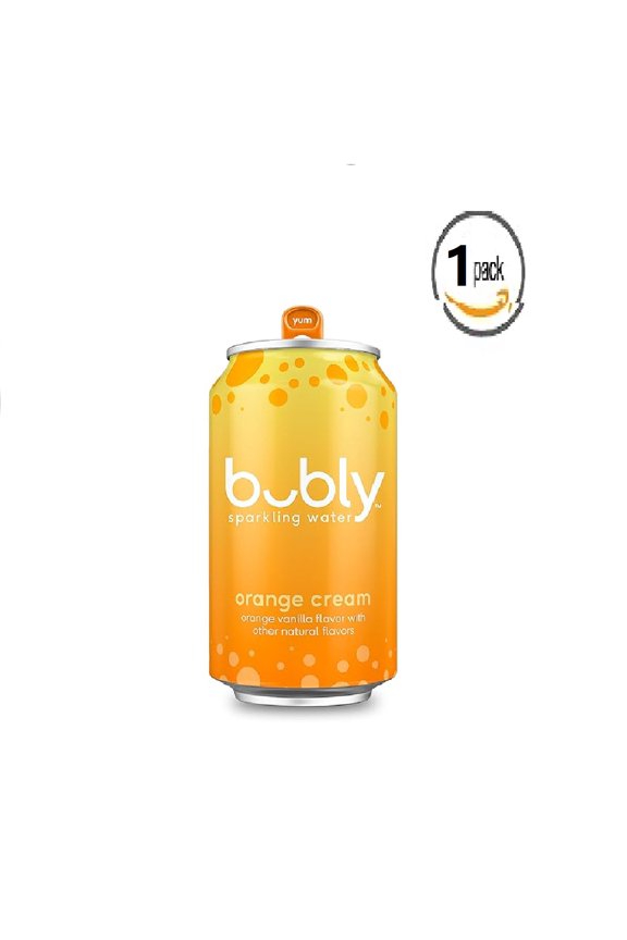 Orange Creamsicle Sparkling Water, 12 fl oz, 1  Cans