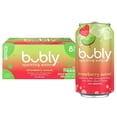 thumbnail image 1 of bubly Strawberry Sunset Sparkling Water, 12 fl oz, 8 Pack Cans, 1 of 5