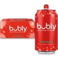 thumbnail image 1 of bubly Sparkling Water, The Super Mario Galaxy Movie Strawberry, Zero Sugar & Zero Calories, 12 fl oz Cans (8 pack)​, 1 of 8