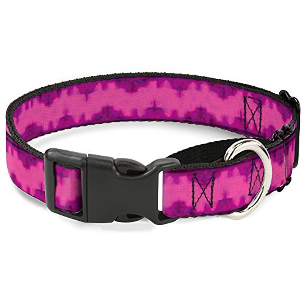 buckle-down boudoir wallpaper fuchsia black martingale dog collar
