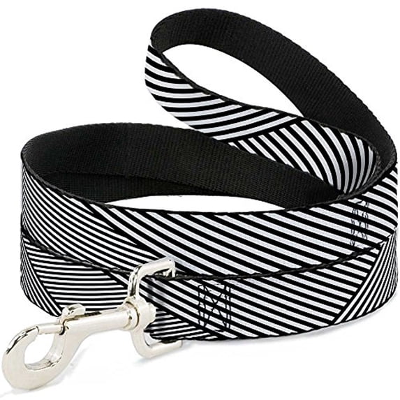 buckle-down dl-w30502 eighties 7 black white dog leash