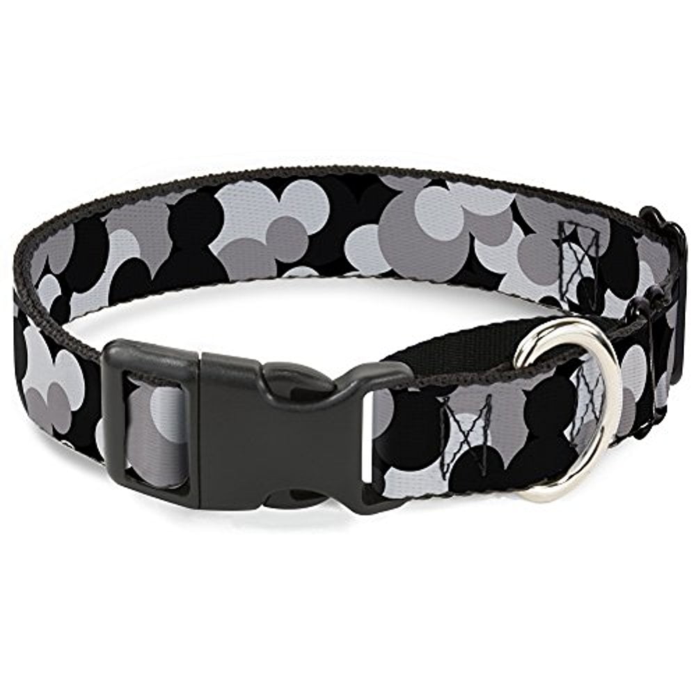 buckle-down "mickey mouse head stacked" martingale dog collar