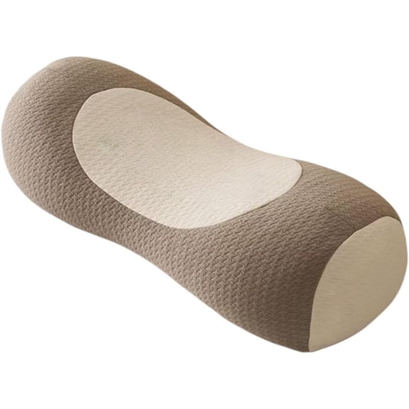 buckwheat pillow,Organic Buckwheat Cervical Neck Pillow – Adjustable Neck Roll for Sleeping, Ergonomic Neck Support Bolster for Side & Back Sleepers, Pillow
