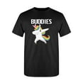 thumbnail image 1 of "buddies" Unicorn Dab Men T-Shirt, Male x-Large, 1 of 4