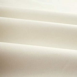 Thermal Blackout Soft Drapery Fabric, Color White,sold By the Yard