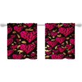 thumbnail image 1 of bufiio Polka Dot Leopard Print Heart Tier Curtains for Kitchen Windows, Pink Seamless Pattern Bright Window Curtain Panels Multilayer Polyester Blackout for Living Room Bathroom 2 Pack 26 x 24 in, 1 of 6