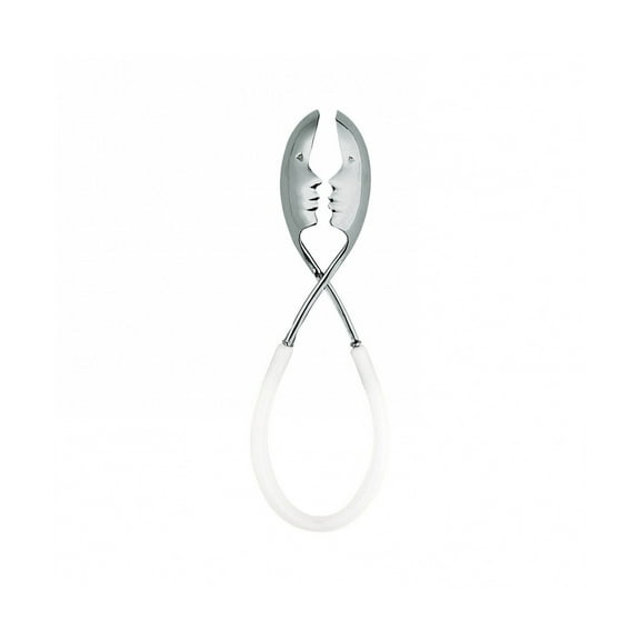 Bugatti Kiss Salad Tongs White