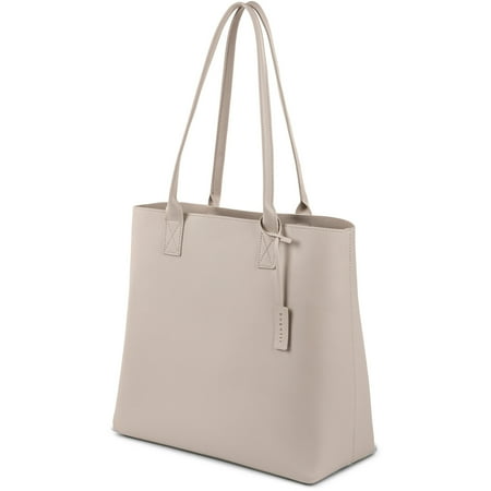 Bugatti - Pure Colletion - Ladies Tote With Removable Organizer Vegan Leather - Cream
