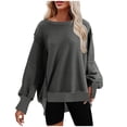 thumbnail image 1 of bulk+return+pallets+for+sale,Long Sleeve Shirts for Women Plus Size,Women's Crewneck Sweatshirts Striped Casual Loose Long Sleeve Pullover Tops Shirts,Tops De OtoñO Para Mujer 2023, 1 of 7