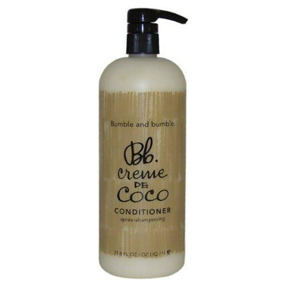 bumble and bumble creme de coco conditioner, 33.8-ounce pump bottle