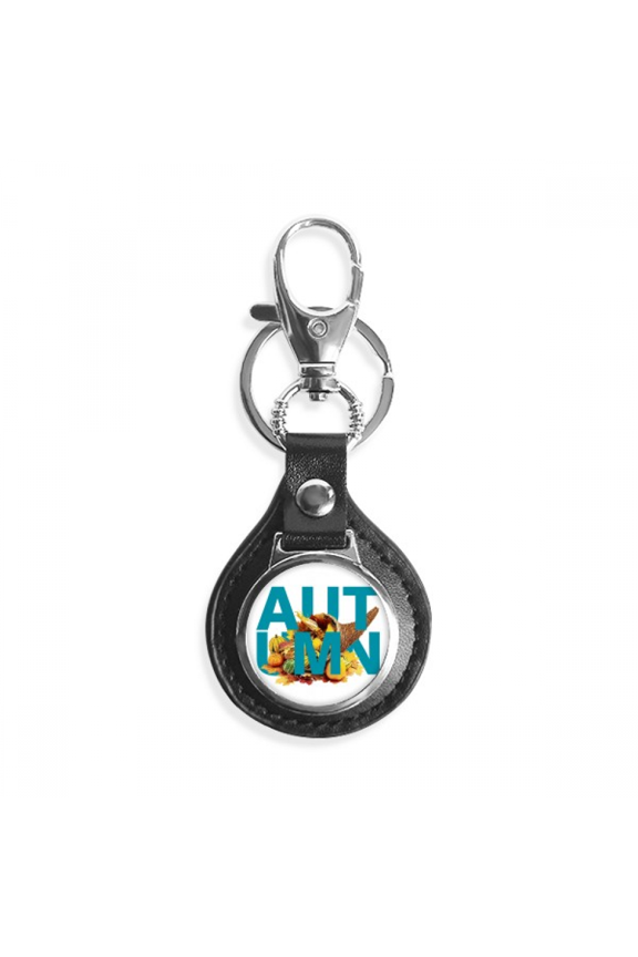 bumper harvest fruits vegetables autumn key link chain keyholder finder hook metal