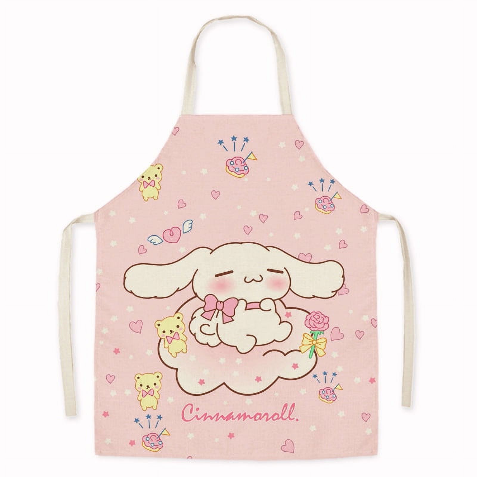 bunny print customizable apron goods for kitchen aprons for women Woman
