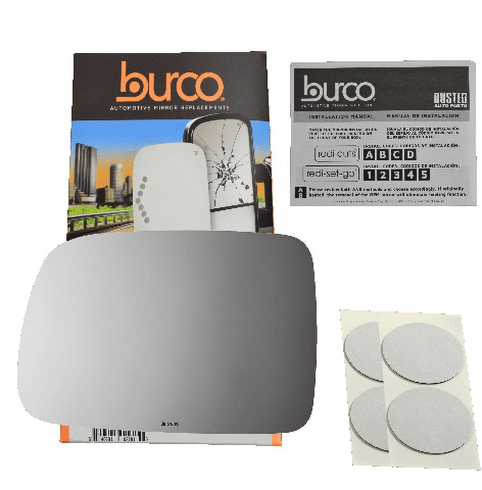 burco 2638 driver side replacement mirror glass for honda odyssey, isuzu oasis