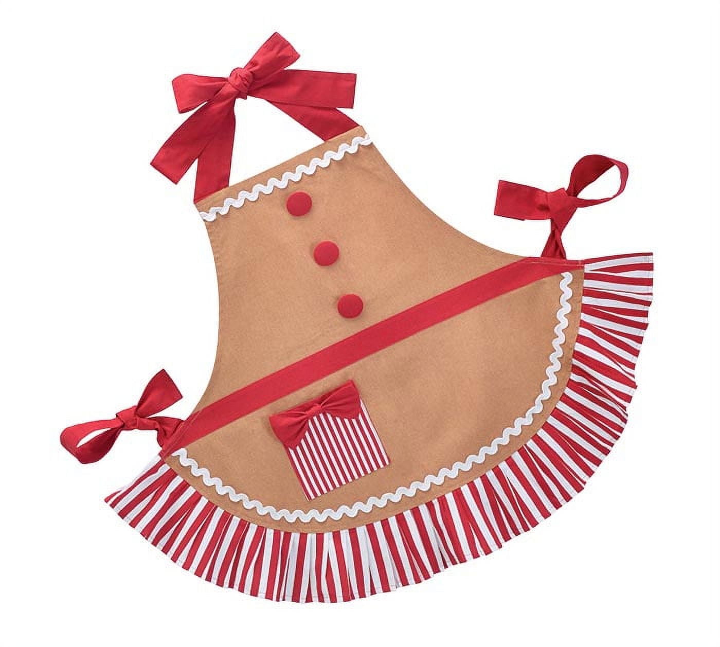 burton+BURTON Adult Gingerbread Apron With Buttons