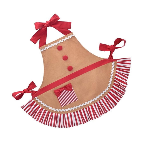 burton+BURTON Adult Gingerbread Apron With Buttons